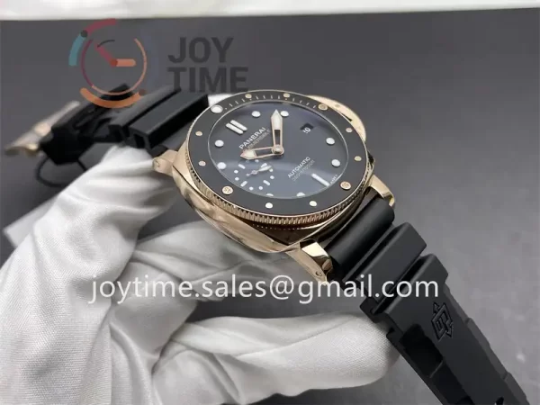 Panerai Pam02164 VSF 1:1 Best Edition RG 42mm Rubber Strap P.900