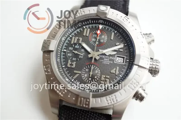 Breitling Avenger Bandit B50 1:1 Best Edition Titanium 45mm Nylon Strap A7750