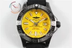 Breitling Avenger II Seawolf PVD GF 1:1 Best Edition PVD 45mm Nylon Strap A2824