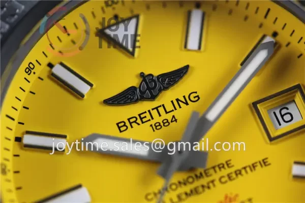 Breitling Avenger II Seawolf PVD GF 1:1 Best Edition PVD 45mm Nylon Strap A2824