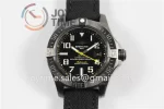 Breitling Avenger II Seawolf PVD GF 1:1 Best Edition PVD 45mm Nylon Strap A2824