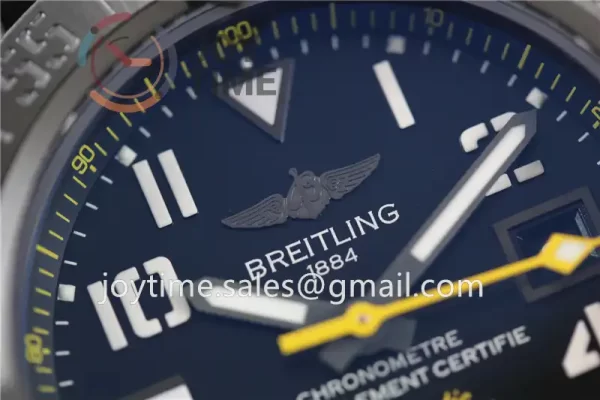 Breitling Avenger II Seawolf PVD GF 1:1 Best Edition PVD 45mm Nylon Strap A2824