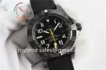 Breitling Avenger II Seawolf PVD GF 1:1 Best Edition PVD 45mm Nylon Strap A2824