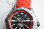 Breitling Avenger GMT GF 1:1 Best Edition PVD 43mm Rubber Strap A2836