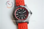 Breitling Avenger GMT GF 1:1 Best Edition PVD 43mm Rubber Strap A2836