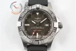 Breitling Avenger II Seawolf GF 1:1 Best Edition SS 45mm Rubber Strap A2836