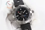 Breitling Avenger II Seawolf GF 1:1 Best Edition SS 45mm Rubber Strap A2836