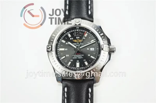 Breitling Colt Automatic GF 1:1 Best Edition SS 44mm Leather Strap A2824