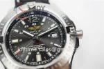 Breitling Colt Automatic GF 1:1 Best Edition SS 44mm Leather Strap A2824