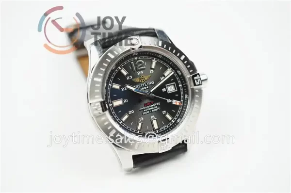 Breitling Colt Automatic GF 1:1 Best Edition SS 44mm Leather Strap A2824