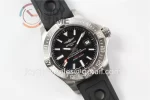 Breitling Avenger II Seawolf GF 1:1 Best Edition SS 45mm Rubber Strap A2824