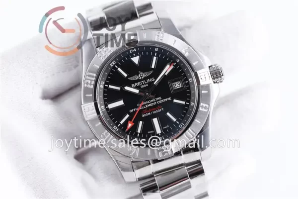 Breitling Avenger GMT GF 1:1 Best Edition SS 43mm SS Bracelet A2836