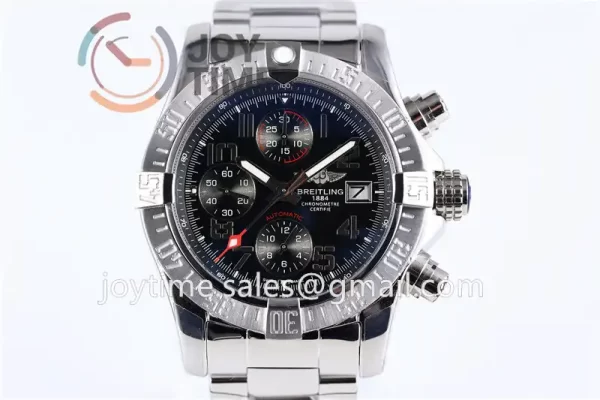 Breitling Avenger II Seawolf Chronograph GF 1:1 Best Edition SS 45mm SS Bracelet A7750