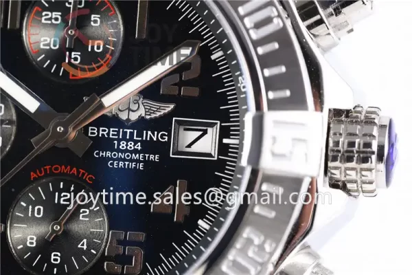 Breitling Avenger II Seawolf Chronograph GF 1:1 Best Edition SS 45mm SS Bracelet A7750