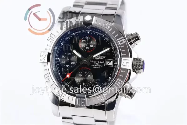 Breitling Avenger II Seawolf Chronograph GF 1:1 Best Edition SS 45mm SS Bracelet A7750