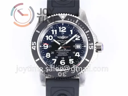 Breitling SuperOcean GF 1:1 Best Edition SS 44mm Rubber Strap A2824