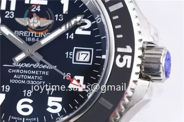 Breitling SuperOcean GF 1:1 Best Edition SS 44mm Rubber Strap A2824