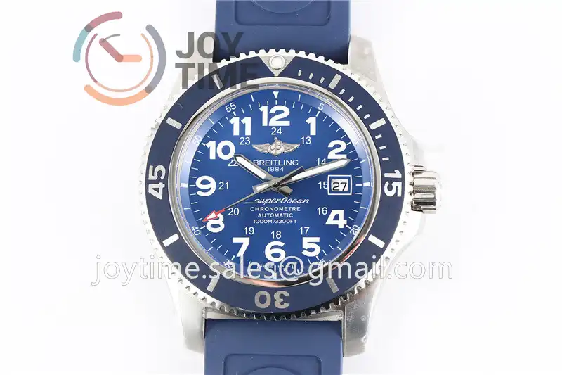 Breitling SuperOcean GF 1:1 Best Edition SS 44mm Rubber Strap A2824