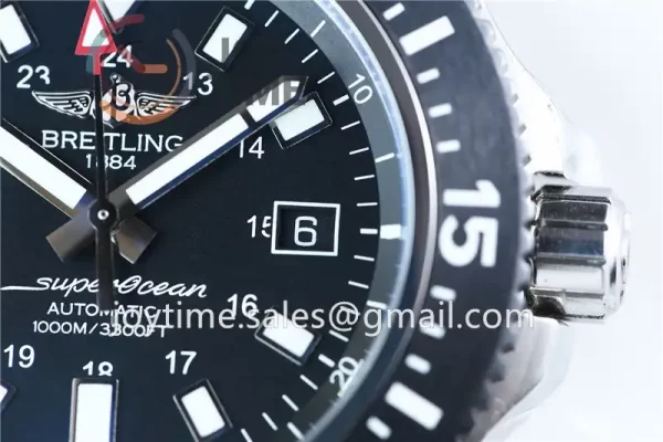 Breitling SuperOcean GF 1:1 Best Edition SS 44mm Rubber Strap A2824