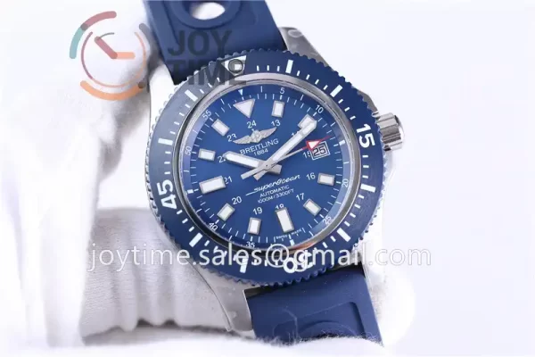 Breitling SuperOcean GF 1:1 Best Edition SS 44mm Rubber Strap A2824