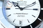 Breitling Superocean Heritage GF 1:1 Best Edition SS 42mm Rubber Strap A2824