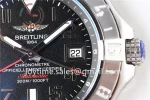 Breitling Avenger II Seawolf GMT GF 1:1 Best Edition SS 43mm Rubber Strap A2836