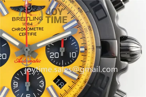 Breitling Chronomat GF 1:1 Best Edition PVD 44mm Rubber Strap A7750