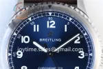 Breitling Navitimer 1:1 Best Edition SS 41mm Leather Strap A2824