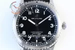 Breitling Navitimer 1:1 Best Edition SS 41mm Leather Strap A2824