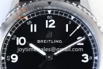 Breitling Navitimer 1:1 Best Edition SS 41mm Leather Strap A2824