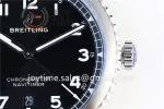 Breitling Navitimer 1:1 Best Edition SS 41mm Leather Strap A2824