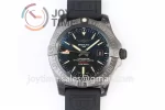 Breitling Avenger Blackbird GF 1:1 Best Edition PVD 44mm Rubber Strap A2824 V4 Free storage box