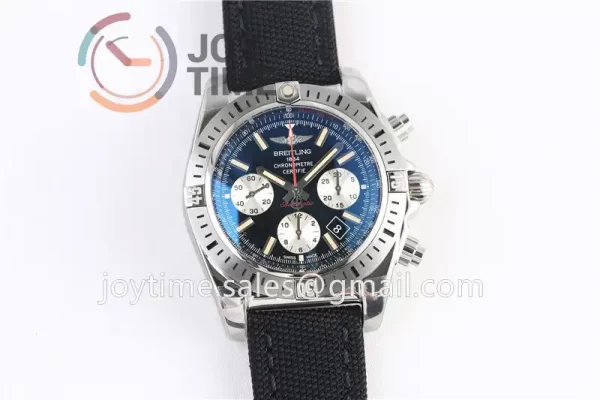 Breitling Chronomat GF 1:1 Best Edition SS 44mm Nylon Strap A7750