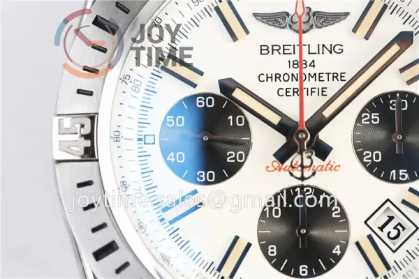 Breitling Chronomat GF 1:1 Best Edition SS 44mm Nylon Strap A7750