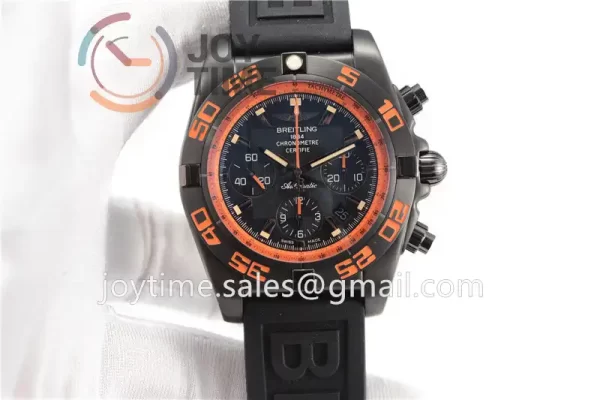 Breitling Chronomat GF 1:1 Best Edition PVD 44mm Rubber Strap A7750