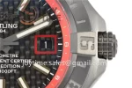 Breitling Avenger GMT GF 1:1 Best Edition PVD 43mm Rubber Strap A2836