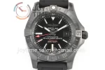 Breitling Avenger GMT GF 1:1 Best Edition PVD 43mm Rubber Strap A2836