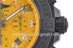 Breitling Avenger Hurricane GF 1:1 Best Edition PVD 45mm Nylon Strap A7750