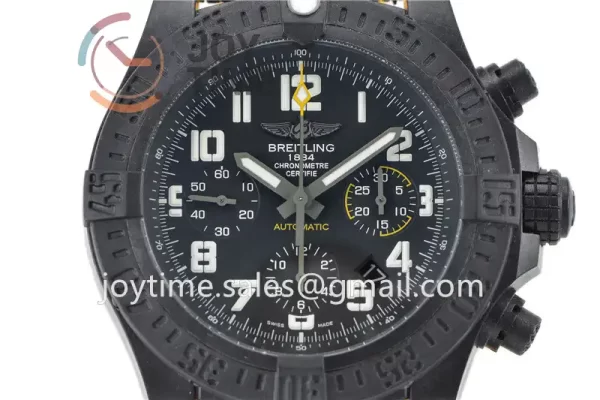 Breitling Avenger Hurricane GF 1:1 Best Edition PVD 45mm Nylon Strap A7750