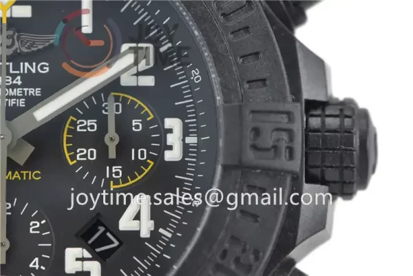 Breitling Avenger Hurricane GF 1:1 Best Edition PVD 45mm Nylon Strap A7750