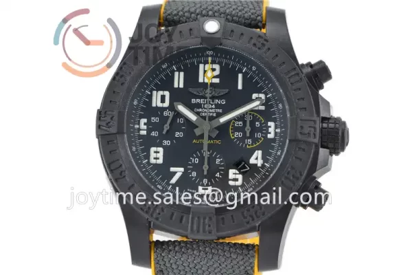 Breitling Avenger Hurricane GF 1:1 Best Edition PVD 45mm Nylon Strap A7750