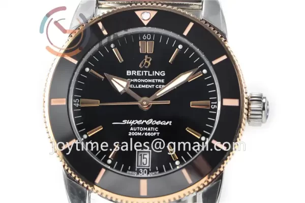 Breitling Superocean Heritage GF 1:1 Best Edition SS 42mm RG Bezel SS Bracelet  A2824