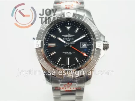 Breitling Avenger GMT GF 1:1 Best Edition SS 45mm SS Bracelet A2836