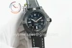 Breitling Avenger II Seawolf GF 1:1 Best Edition PVD 45mm Nylon Strap A2824