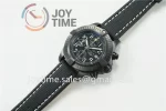 Breitling Avenger II Seawolf Chronograph GF 1:1 Best Edition PVD Plated Titanium 45mm Nylon Strap A7750