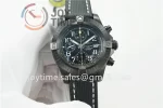 Breitling Avenger II Seawolf Chronograph GF 1:1 Best Edition PVD Plated Titanium 45mm Nylon Strap A7750