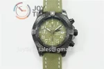 Breitling Avenger II Seawolf Chronograph GF 1:1 Best Edition PVD Plated Titanium 45mm Nylon Strap A7750