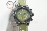 Breitling Avenger II Seawolf Chronograph GF 1:1 Best Edition PVD Plated Titanium 45mm Nylon Strap A7750