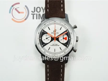 Breitling Top Time Chrono GF 1:1 Best Edition SS 41mm Leather Strap A7750