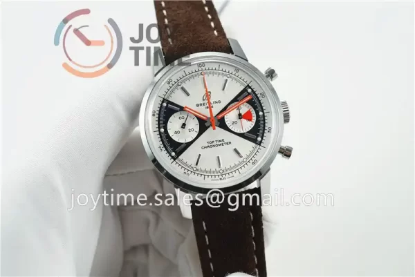 Breitling Top Time Chrono GF 1:1 Best Edition SS 41mm Leather Strap A7750